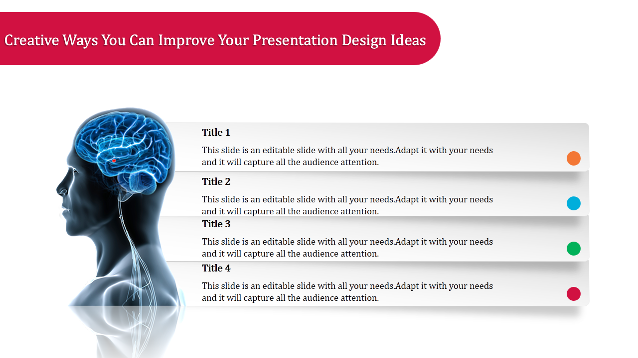 Awesome Presentation Design Ideas Template-Human Model